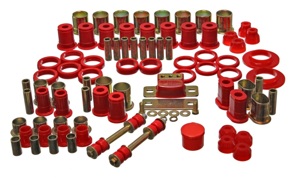 Energy Suspension Hyper-Flex Master Bushing Kit Red Fits 66-72 Cutlass/442