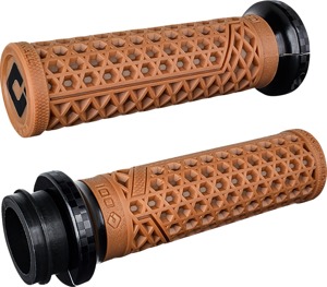 ODI Vans V-Twin Lock-On Grips 1in Gum Rubber Black Checker Harley TBW - Lock-On grips, Gum Rubber/Black Checker For Harley TBW