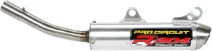 R-304 Shorty Aluminum Slip On Exhaust Silencer - For 99-02 KX250