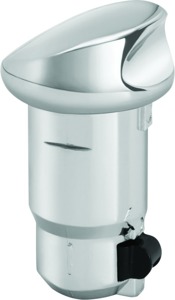 Kuryakyn Quick Release Fuel Door Knob Chrome - Quick release fuel door knob in chrome finish