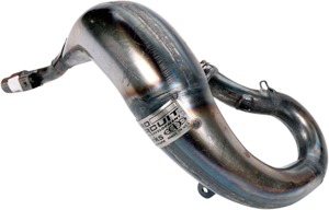 Works Pipe Exhaust Expansion Chamber - For 02-20 Kawasaki KX65