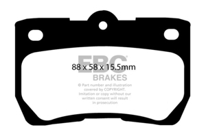 Ultimax2 Rear Brake Pads - For 06-07 Lexus GS300 3.0