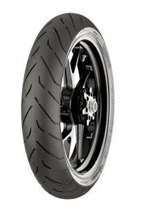 Continental ContiRoad 120/70ZR17 Front Sport Touring Tire - Front 120/70ZR17 sport touring tire