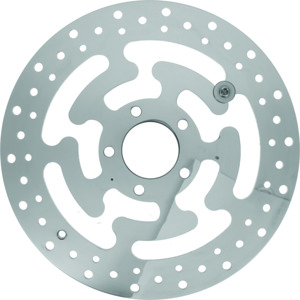 Bikers Choice 11.8in Polished Rear Brake Rotor Right For 08-16 Touring - Rear brake rotor, right, for 08-16 Harley Touring