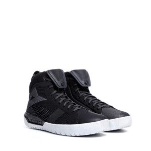 Dainese Metractive Air Shoes Black/White Size 47 Men's - Ventilated motorcycle shoes, Black/White, Size 47