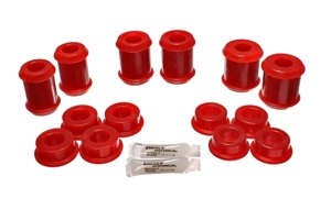 Red Rear Control Arm Bushing Set Fits 04-09 Cadillac XLR, 97-12 Corvette