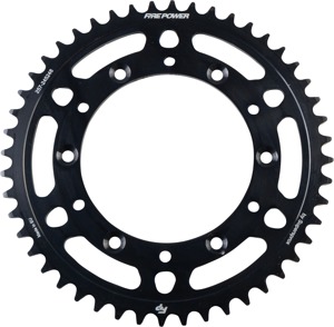 Fire Power Rear Steel Sprocket 48T Black For Honda XR XL Offroad Models