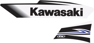 Factory Effex Tank & Shroud Graphics Black 2011 Style For KX85 KX100 01-13