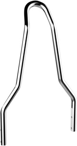 Tapered Round 10.12" Sissy Bar Chrome