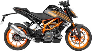 LeoVince LV One EVO Slip-On Muffler KTM 390/125 Duke - Slip-on muffler for KTM 390 Duke, 125 Duke