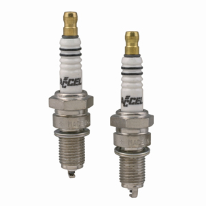 Accel Platinum Spark Plugs TC/XL High Performance Pack of 2 For Harley - Platinum spark plug set for Harley Davidson models