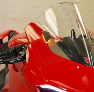 Mirror Block Off Turn Signals by NRC Fits 20-24 Ducati Panigale V2