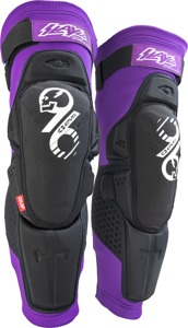 EVS Slayco96 Knee Guard Pair Purple/Black S/M - Knee guards Small/Medium Purple/Black by EVS