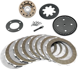 Competitor Clutch Kit by Belt Drives Ltd. Fits 1998-2006 Softail