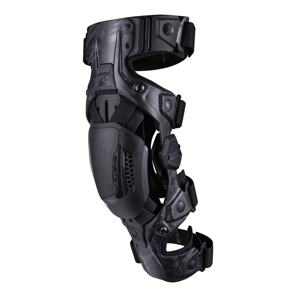 EVS Web Eclipse Knee Brace Black Pair Small - Protective knee brace pair, black, size small