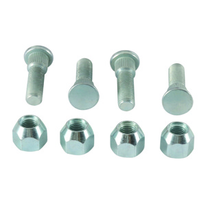 QuadBoss Rear Wheel Stud & Nut Kit For 08-13 Yamaha YXR700 - Fits 08-13 Yamaha YXR700 Rhino 4x4 FI rear