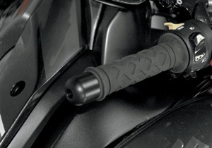 Vortex Bar-End Slider Black Fits Most Honda