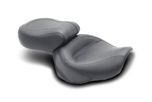 Mustang Wide Touring One-Piece Seat Black Fits Honda 1100 Shadow/Sabre