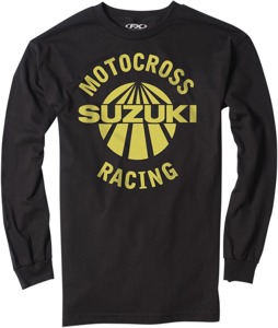 Men's Suzuki Vet Long Sleeve Tee - Suz Vet Ls Tee Blk Xl