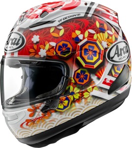 Arai Corsair-X Nakagami-4 Helmet XL Multi - Premium full-face helmet with Nakagami-4 graphic
