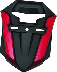 Kuryakyn Omni LED Rear Fender Cover Satin Black Fits 18-20 GL1800