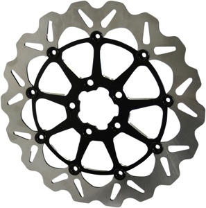 Wave Floating Contrast Cut Carrier Brake Rotor