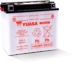 Yuasa YB18L-A Yumicron 12V Battery
