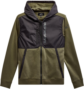 Aligned Hoodie Military/Black Small by Alpinestars