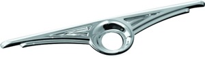 Kuryakyn Trunk Keyhole Trim Chrome For 01-17 Honda GL1800 - Trunk keyhole trim For 01-17 Honda GL1800
