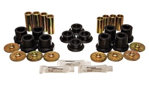 Black Front Control Arm Bushing Set Fits 92-02 Dodge Viper