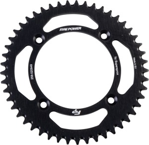 Fire Power Rear Aluminum Sprocket 49T Black For Honda CR80R/CR85R/CR150R