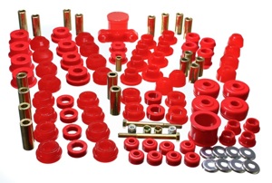 Energy Suspension Red Hyper-Flex Master Bushing Set Fits 88-91 Civic/CRX