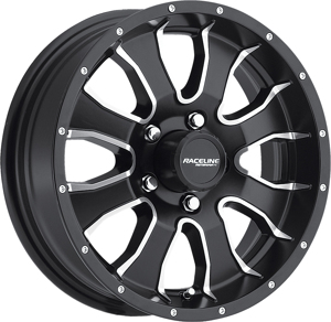 AWC Mamba Aluminum Trailer Wheel 13x4.5 in - 13x4.5 in aluminum trailer wheel, universal fit