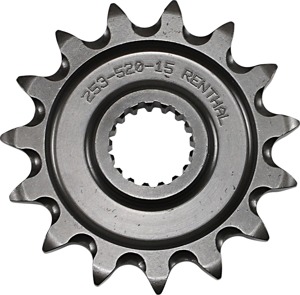Renthal 15T Grooved Front Sprocket Fits 88-05 Honda CR/TRX Models