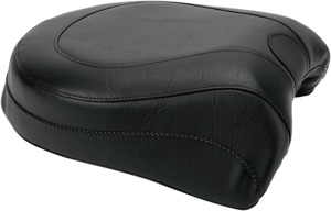 Mustang Wide Vint Recessed Passenger Seat Black For 06-14 Yamaha XV1900