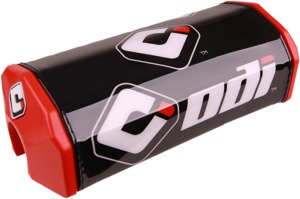 ODI Taper Oversized Handlebar Pad Red - High density foam pad for 7/8 in. bars, Red
