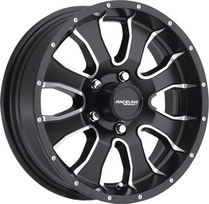 AWC Mamba Aluminum Trailer Wheel 14x6 5x4.5 - 14x6 aluminum trailer wheel, 5x4.5 bolt pattern