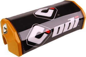 ODI Taper Bar Pad Orange Oversized Handlebar Pad - High-density foam pad for oversized handlebars, Orange