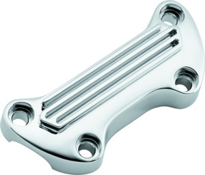 Bikers Choice Chrm Finned Hndlbar Clamp