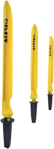 Acerbis Track Marker 56 Pack Yellow and Black - 56 yellow/black track markers for motocross tracks