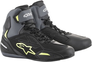 Drystar Street Riding Shoes Black/Gray/Yellow US 13