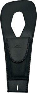 Mustang Plain Tank Bib with Pouch Black Fits Honda VTX1300 R/C