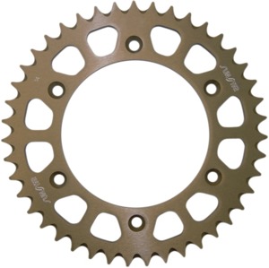 Works Triplestar Aluminum Rear Sprocket 43T - For 90-20 Husq KTM Husaberg
