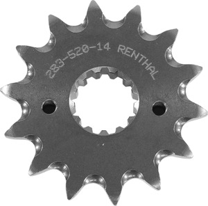 Renthal Front Sprocket 14T Grooved Natural Fits 00-07 Honda XR600R