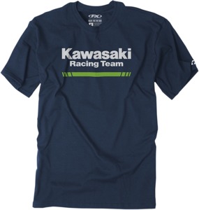 Men's Kawasaki Stripes Tee - Kawasaki Stripes Tee Nvy Lg