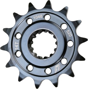 Driven 520 Steel Front Sprocket 14T Black