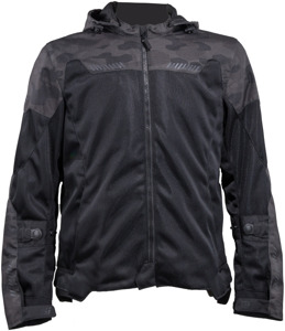 Speed and Strength Trial By Fire Mesh Jacket Camo Small - Mesh textile motorcycle jacket, camo, size small