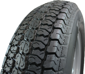 AWC Treadstar Bias Trailer Tire 205/75-15 6 Ply - 6 ply bias trailer tire, size 205/75-15