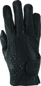Kuryakyn Tucson Perforated Gloves Black - 2XL - Men's perforated leather gloves, Black, 2XL