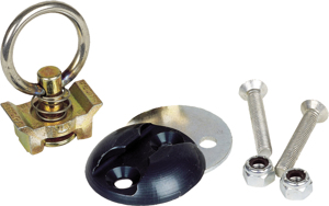 Ancra Quick Disconnect Tie-Down Anchor Bolt-On Fitting Kit - Bolt-on tie-down anchor kit for trailers, trucks, vans